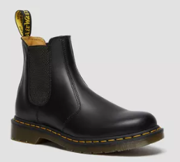 DR. MARTENS 222270012976 YS WOMAN BOOTS BLACK
