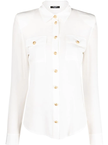 BALMAIN AF1HS050SB66 0FA BLANC