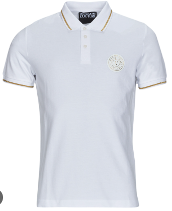 VERSACE JEANS COUTURE 74GAGT08 CJ01T MEN T-SHIRT BLACK 