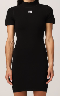 ALEXANDER WANG 4KC2206013 001 WOMEN T-SHIRT BLACK