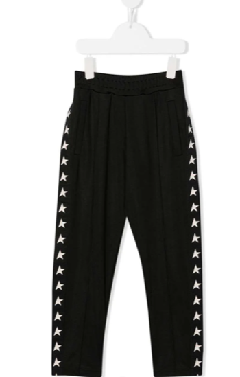 GOLDEN GOOSE KIDS GKP01266 P000924 PANTS BLACK