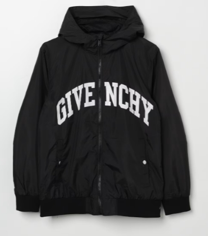 GIVENCHY H30119 WINDBREAKER KID'S JACKET 12A+