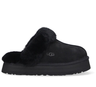UGG 1122550 BLK WOMEN'S SLIPPERS BLACK