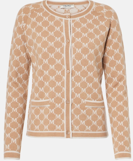 S'MAXMARA 2519341031600 TIVOLI 012 CAMMELLO WOMEN'S CARDIGAN