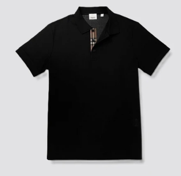 BURBERRY OT 80843961 MEN'S POLO BLACK