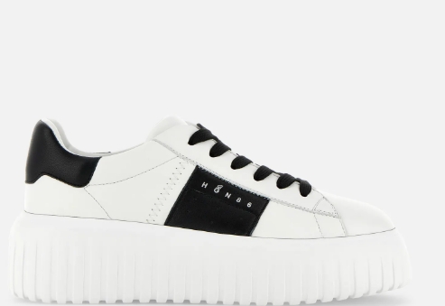 HOGAN HXW6450FO70LE90001 WOMEN'S SNEAKERS BLACK/WHITE