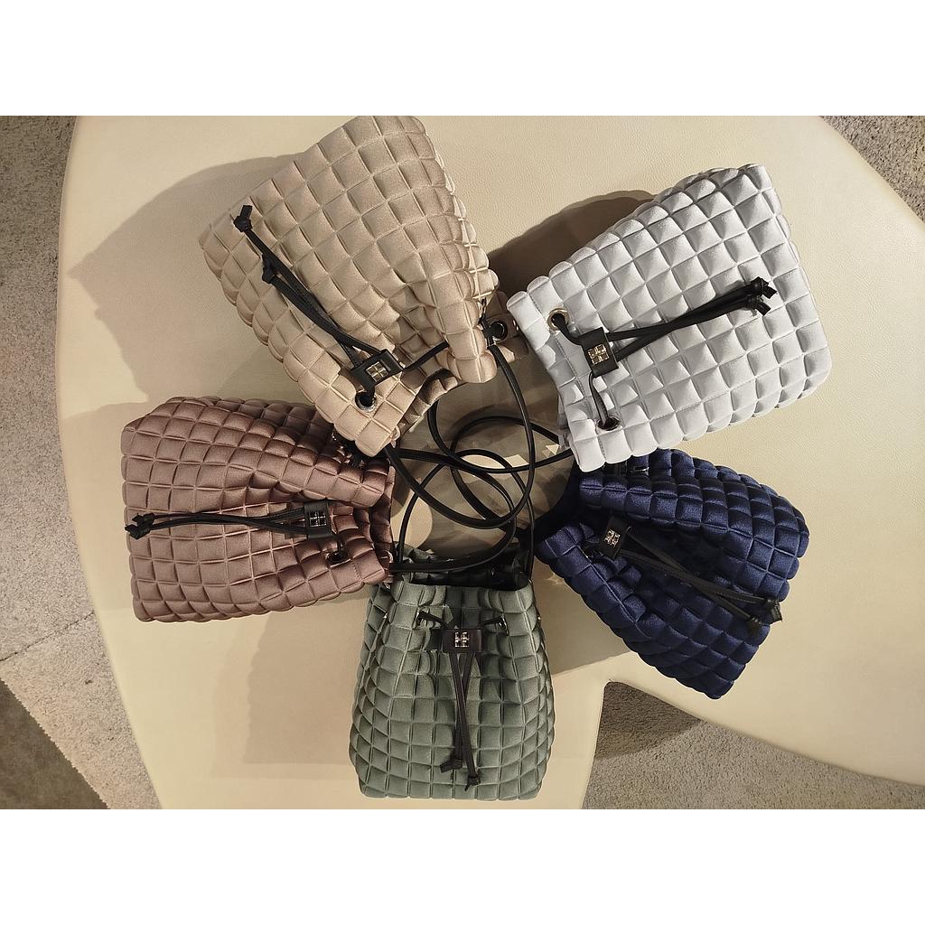 BPRIME CANNES WOMEN'S BAG BIANCO/BEIGE/TORTORA/VERDE/BLU