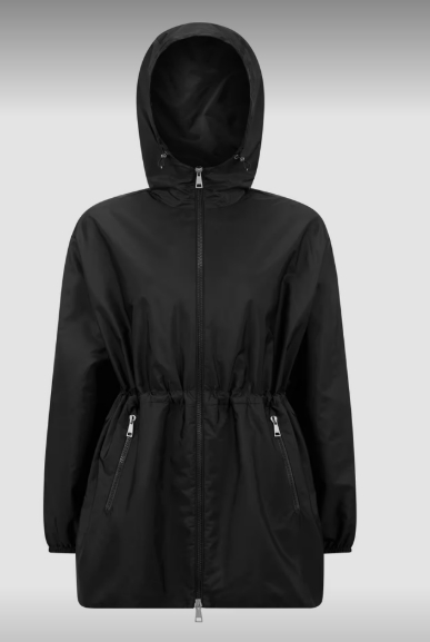 MONCLER K10931A00160539ZD 999 WETE BLACK WOMEN'S JACKET