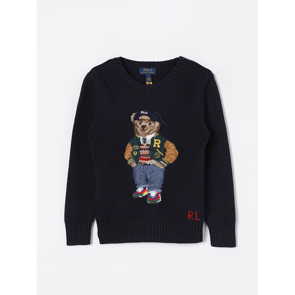 POLO RALPH LAUREN KID'S 322951154 001 BOY'S SWEATER NAVY 