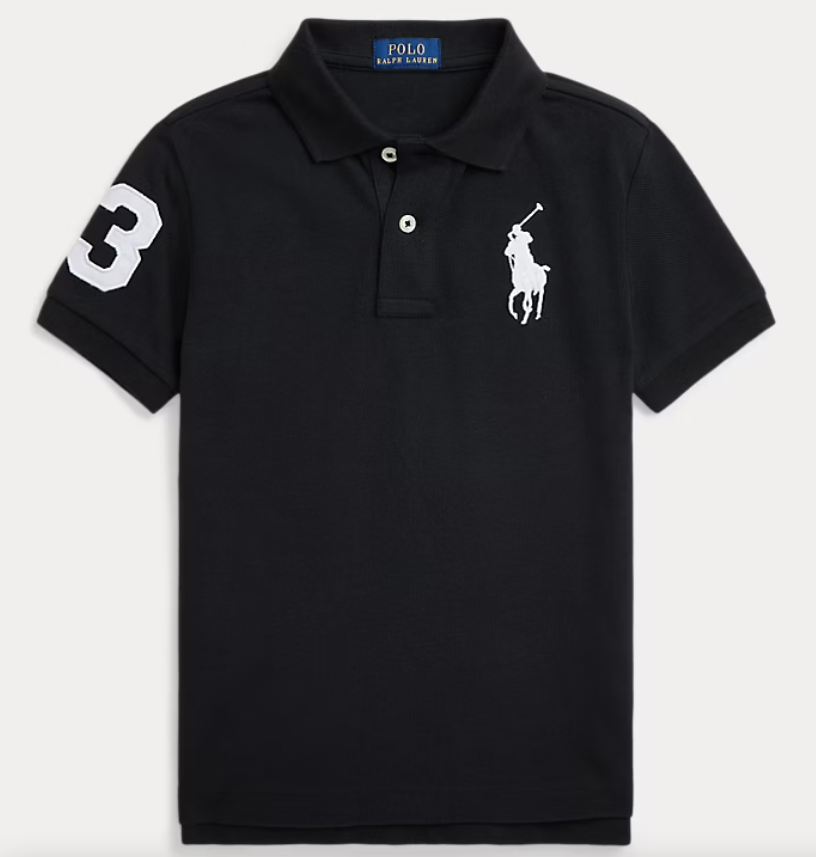 POLO RALPH LAUREN KIDS 322703635098 BOY'S POLO BLACK