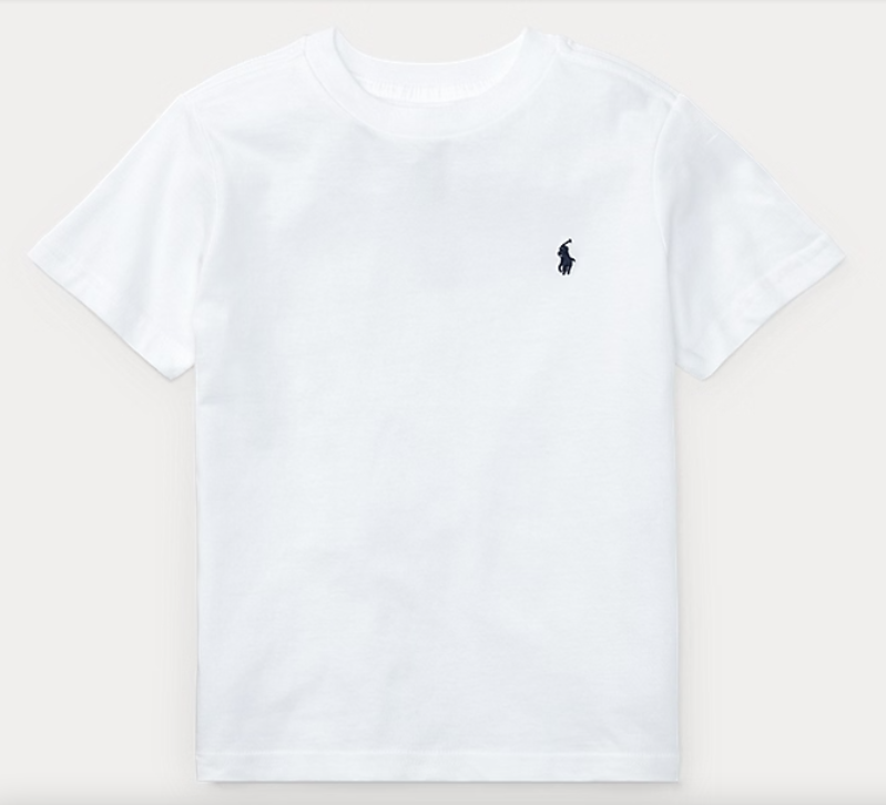 POLO RALPH LAUREN KIDS 322832904035 BABY BOY'S T-SHIRT WHITE