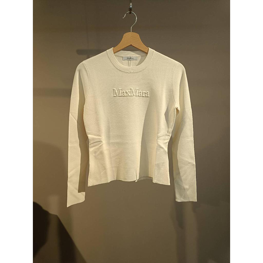 MAXMARA 2521366029600 001 - TICINO WOMEN'S SWEATER AVORIO