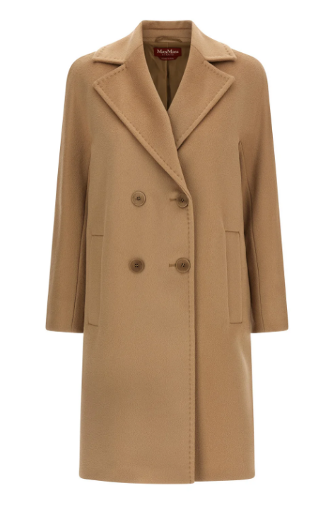 MAXMARA STUDIO 2526016081600 006 - AGENDA WOMEN'S COAT CAMEL