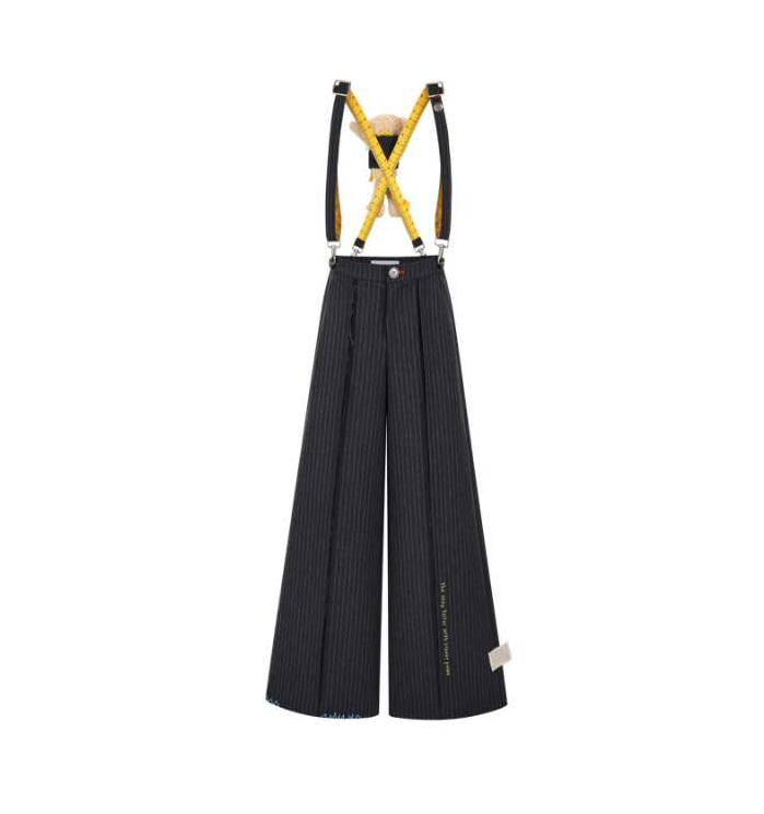 13DE MARZO TAILOR BEAR  RULER OVERALL DARK GREY