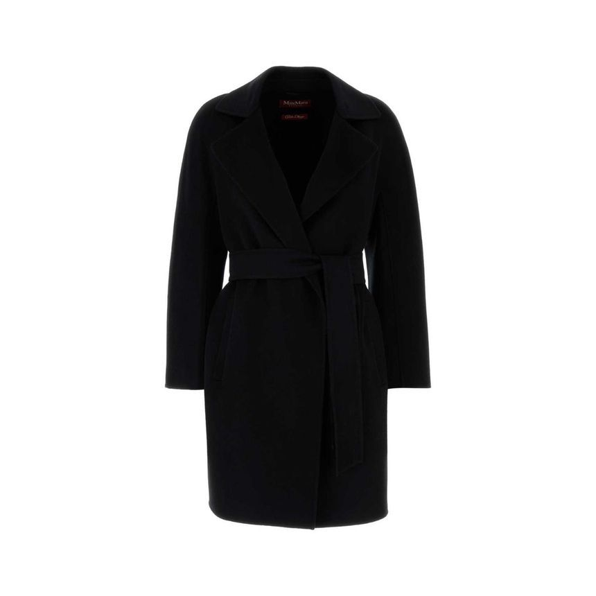 MAXMARA STUDIO 2516011021600 007 - VALDA WOMEN'S COAT BLACK HK