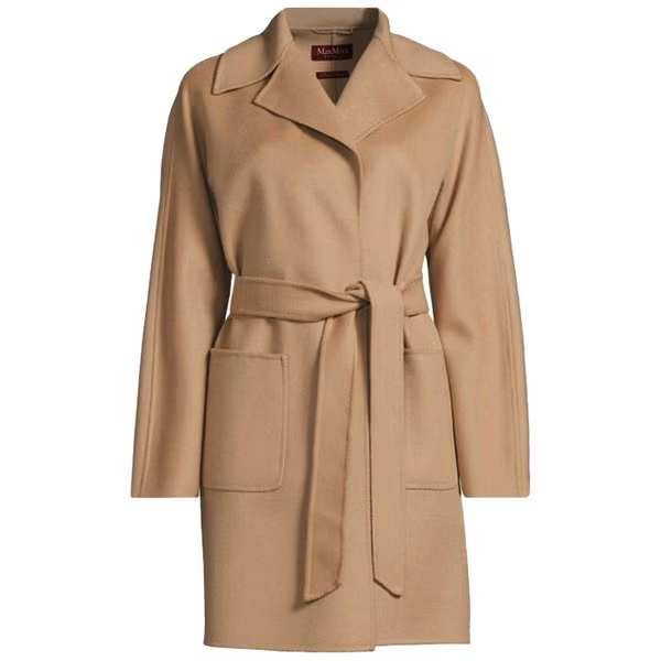 MAXMARA STUDIO 2516011021600 024 - VALDA WOMEN'S COAT CAMEL HK