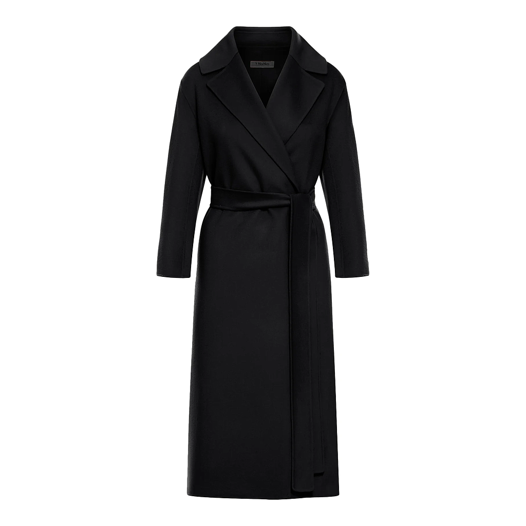 S'MAXMARA 2519011081600 013 - ELISA WOMEN'S COAT BLACK HK