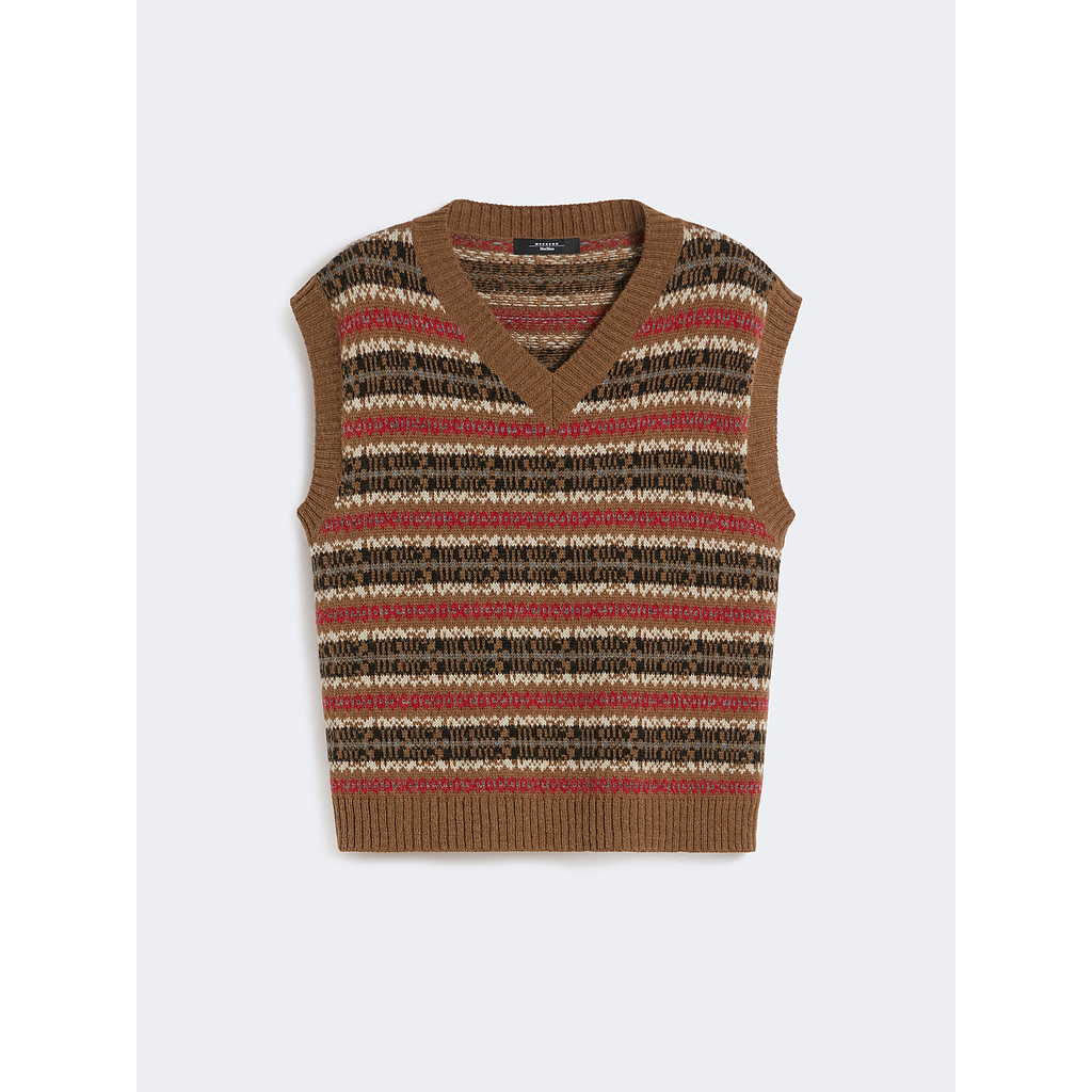 MAXMARA WEEKEND 5356025206027 - FLERES WOMEN'S GILET CAMEL