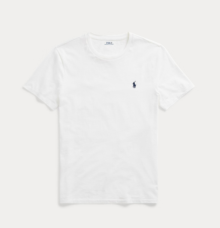 POLO RALPH LAUREN 710680785 003 MEN'S T-SHIRT WHITE