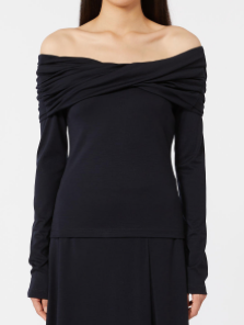 MAXMARA 1941026806004 - MXPORAFO WOMEN'S TOP NAVY