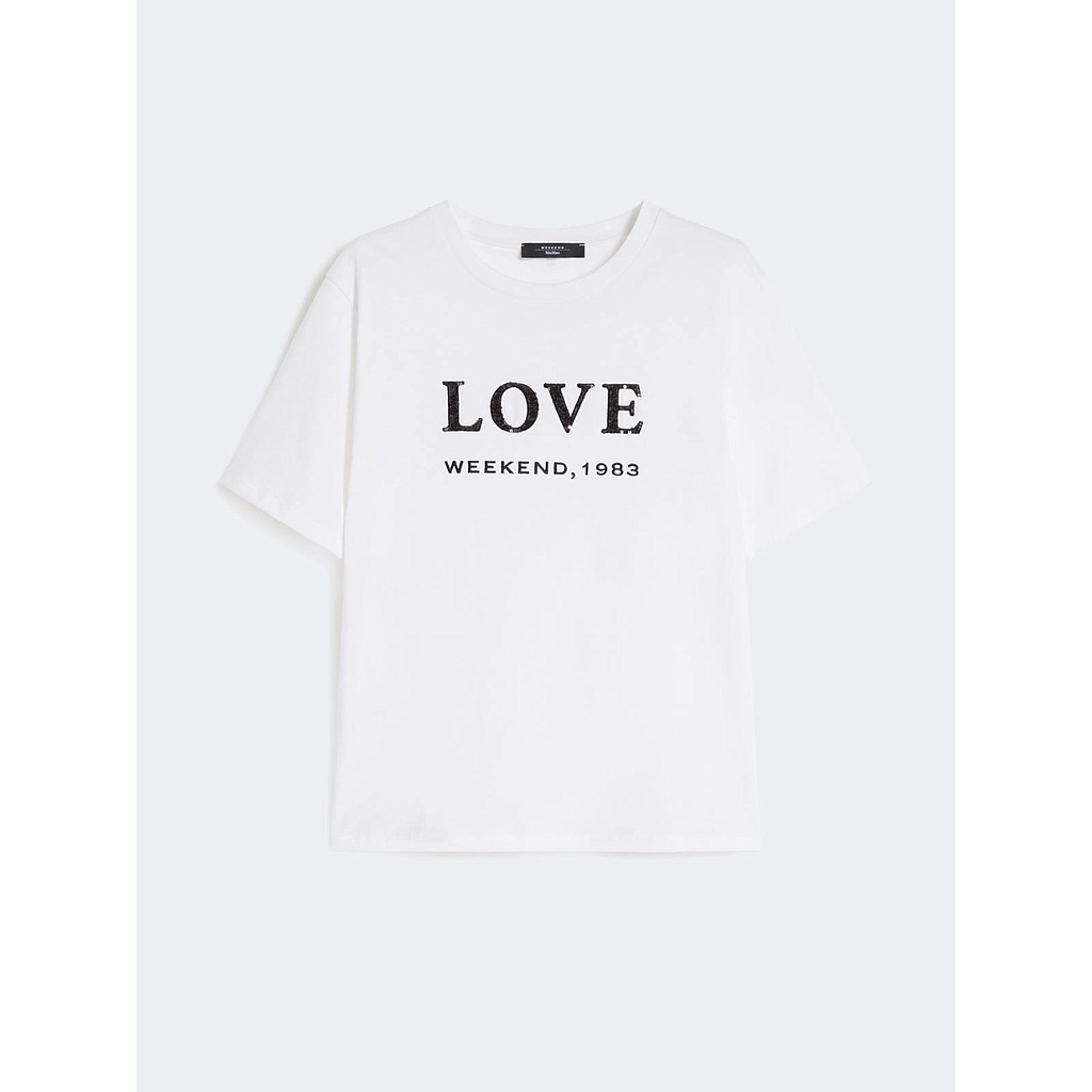 MAXMARA WEEKEND 5971066106001 - WKDAGILE WOMEN'S T-SHIRT WHITE