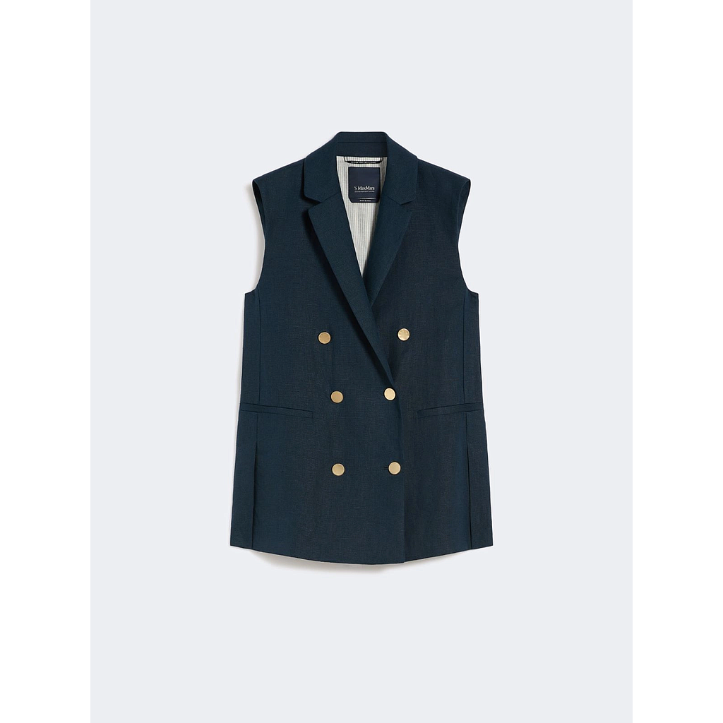 S'MAXMARA 9151016306004 - SMMBIRD WOMEN'S GILET DARK BLUE