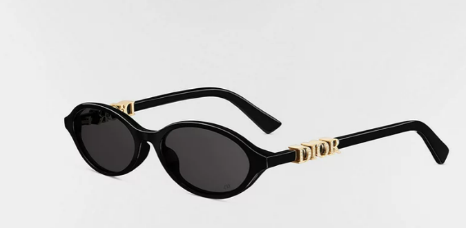 DIOR DIORTREASURE R1I 10AO WOMEN'S SUNGLASSES BLACK
