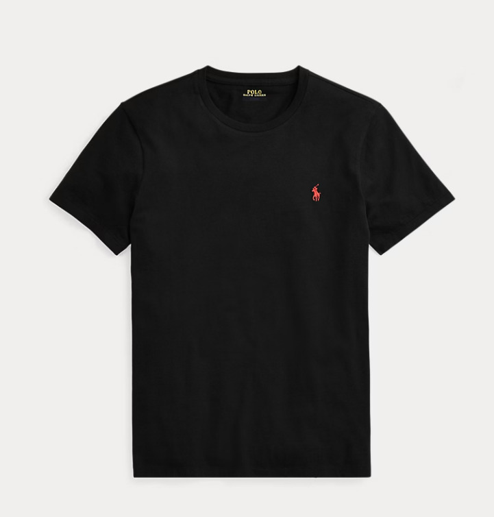 POLO RALPH LAUREN 710680785001 MEN'S T-SHIRT BLACK