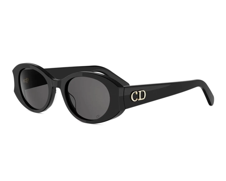 DIOR DIORGLOW B3I 10A0 SUNGLASSES BLACK