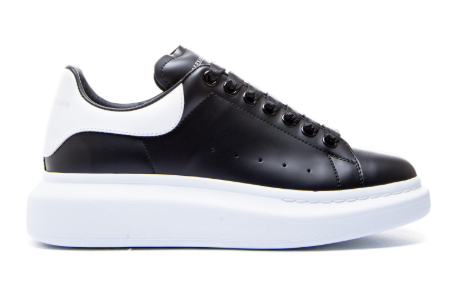 ALEXANDER MCQUEEN 553680 WHGP5 NERO CODA BIANCO