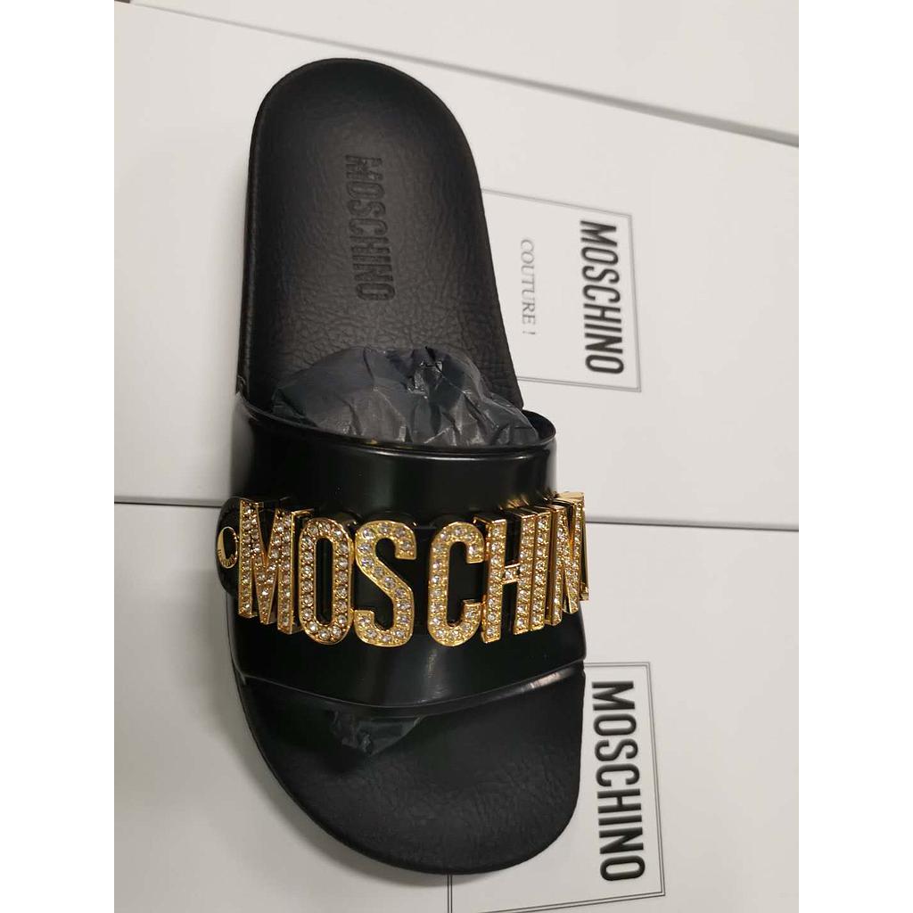MOSCHINO CIABATTE GOMMA MA28132G1AMA1S000 (MA28132G08M1S000)