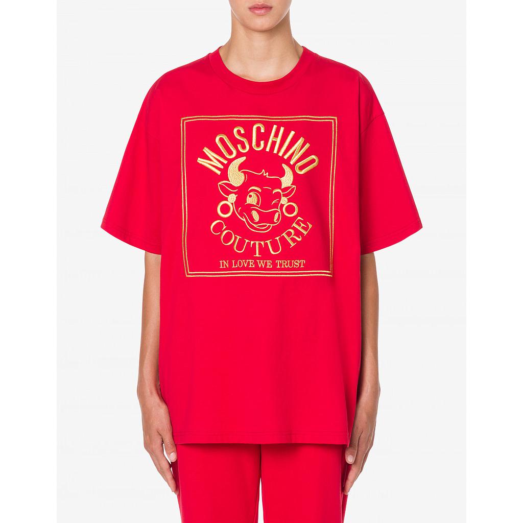MOSCHINO A0778 1040 1112 T-SHIRT CHINESE NEW YEAR LIMITED EDITION