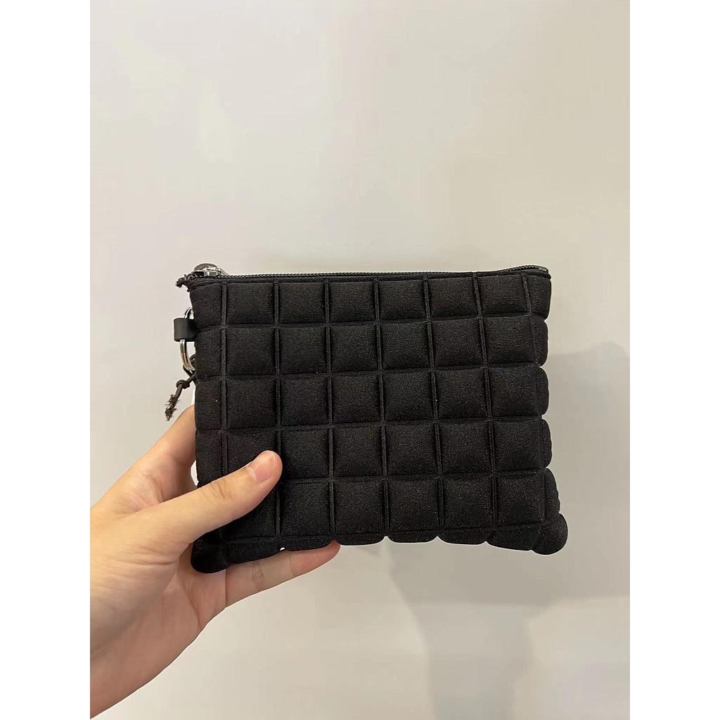 BPRIME B0002 MINI CLUTCH BLACK SHINNY
