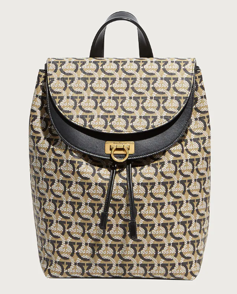 FERRAGAMO 21H988 726731 WOMEN'S MONOGRAMM BACKPACK