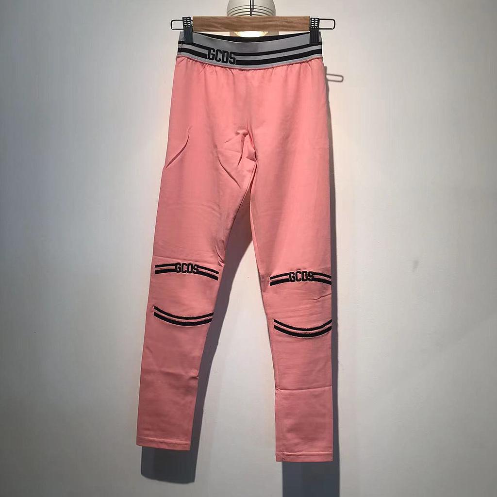  GCDS AI8 PINK WOMEN LEGGINGS