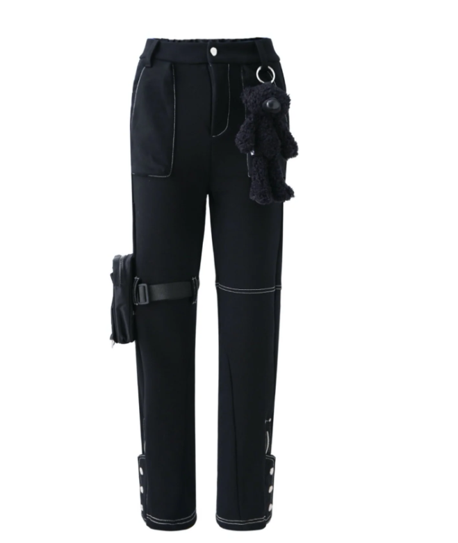 13DE MARZO MZ2511901 FR-JX-180 TROUSERS BLACK