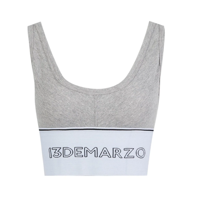 13DE MARZO FR-JX-209 WOMEN'S  TOP GREY