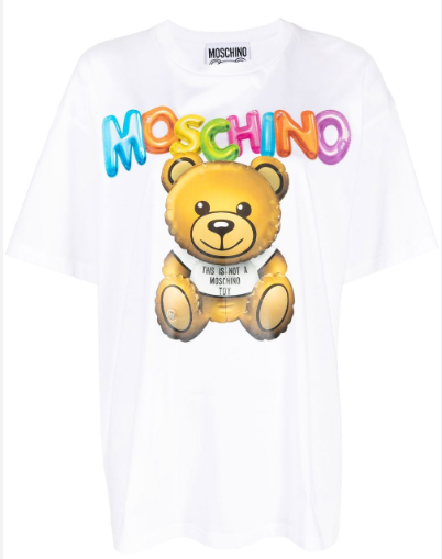 MOSCHINO V0701 0441 1001 T-SHIRT WHITE