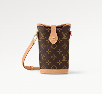 LOUIS VUITTON M80874 POCHETTE FOLD ME BROWN
