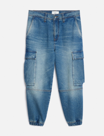 AMI PARIS HTR210 DE0001 MAN PANTS BLUE