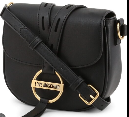 MOSCHINO JC4085PP1BL M0D00 WOMEN CROSS BAG BLACK