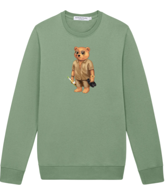 BARON FILOU FIL54U PUL MAN PULLOVER PURE ALOE