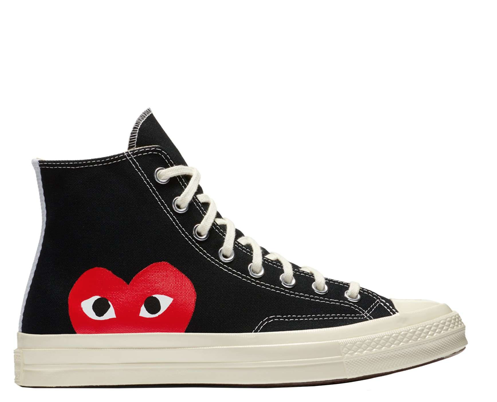 COMME DES GARCONS PLAY P1K112 1 BLACK MAN SHOE