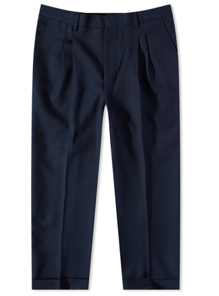 AMI PARIS HTR100 PL0012 MAN TROUSERS NAUTIC BLUE 