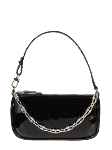 BY FAR 20SSMIRABLPSMA MINI RACHEL WOMAN'S BAG BLACK