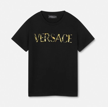 VERSACE KIDS 1000239 1A08354 T-SHIRT