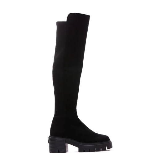 STUART WEIZTMAN SC729 BLK SOHO BOOTS BLACK