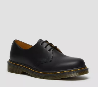 DR.MARTENS 11838002 1461 BLACK SMOOTH WOMEN/MEN'S SHOES