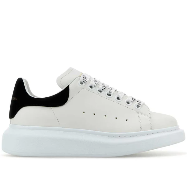 ALEXANDER MCQUEEN 553770 WIEF1 9061 WOMEN'S SNEAKERS WHITE/BLACK SS25