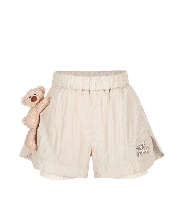 13DE MARZO 1732 BEAR THIN TRAINING SHORTS ALMOND